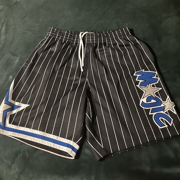 Magic Other - Orlando Magic Throwback Black Striped Men's Size Large